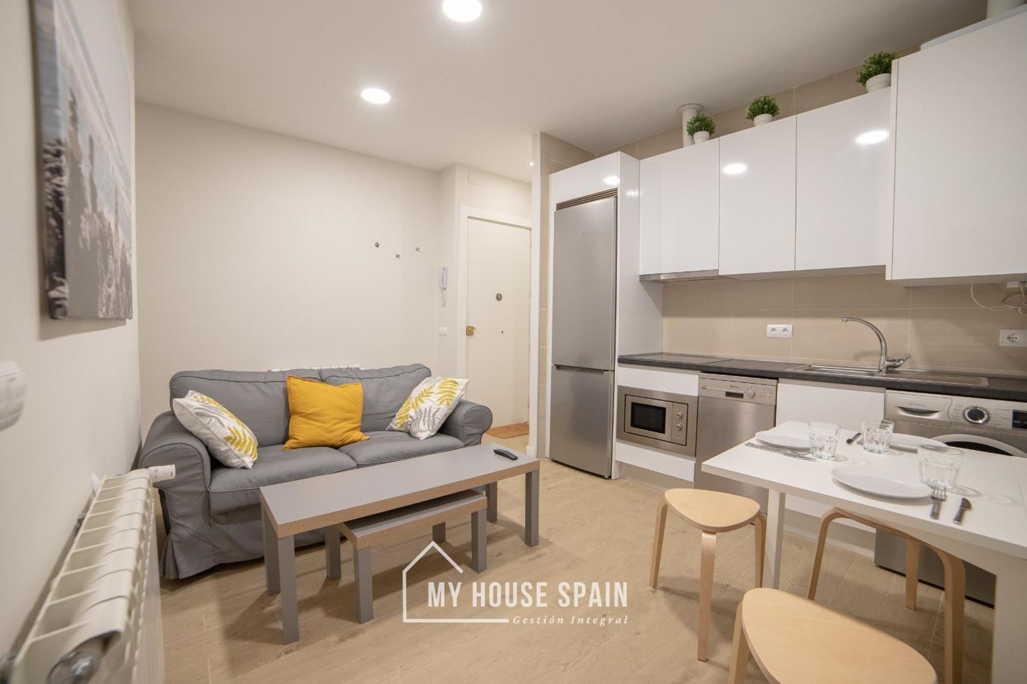 Myhousespain - Acogedor Piso Con Patio En Chamberi Madrid Exterior foto