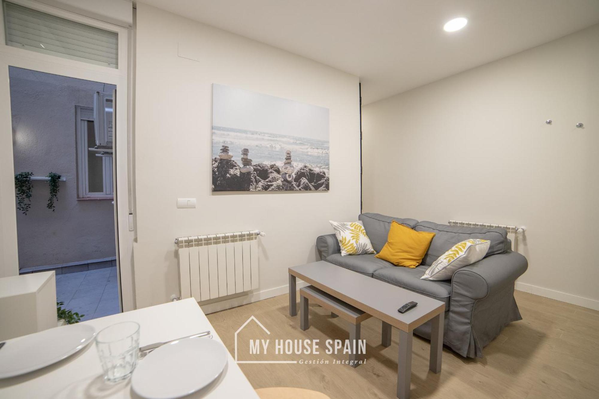 Myhousespain - Acogedor Piso Con Patio En Chamberi Madrid Exterior foto