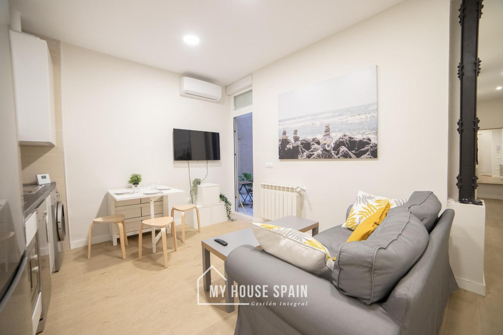 Myhousespain - Acogedor Piso Con Patio En Chamberi Madrid Exterior foto